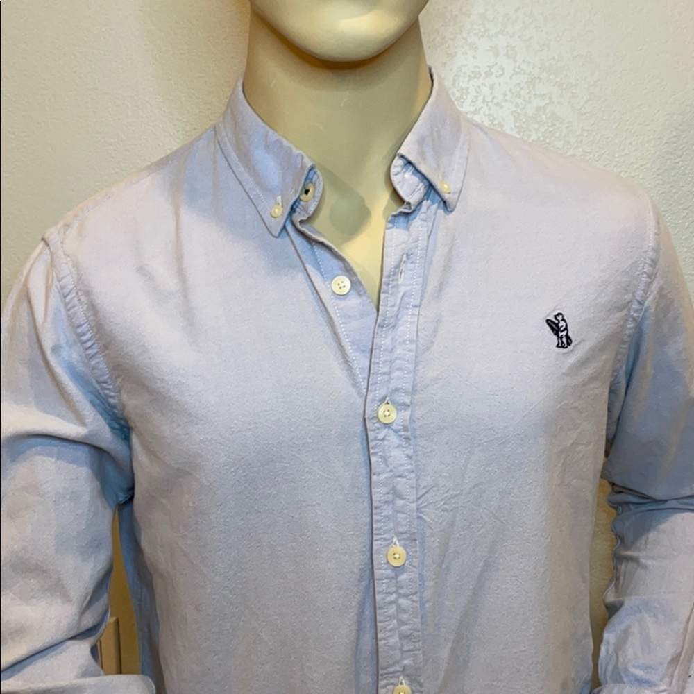 Who.A.U Men’s Long Sleeve Button Down Size Large